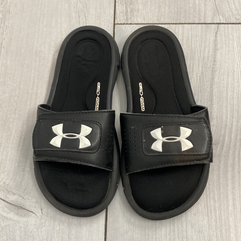 Under Armour Youth 4D Foam Slides - Picture 2 of 5
